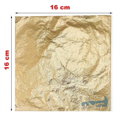 Proto Altın Varak Yaldız 16*16 , 100ad, - 1