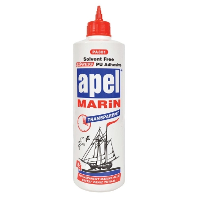 Apel Ekspress Marin Yat Tutkalı, Şeffaf 600 ml - 1