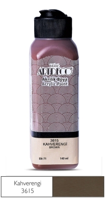 Artdeco Akrilik Boya, 140ml, Kahverengi 3615 - 1