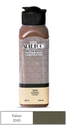 Artdeco Akrilik Boya, 140ml, Kakao 3045 - 1