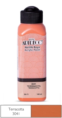 Artdeco Akrilik Boya, 140ml, Terrakota 3041 - 1