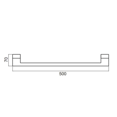 Dekor SS 304 Uzun Havluluk, Black - 2