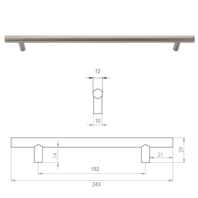 Erkul 710-192 Boy Kulp, İnox - 2