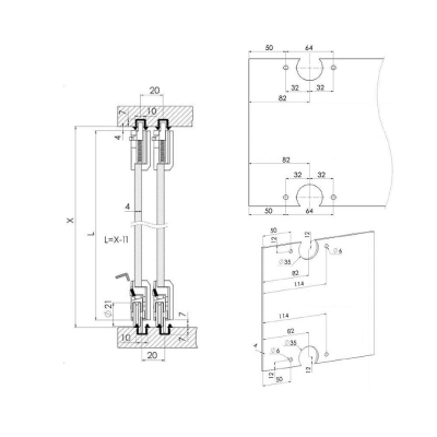 Mepa SCK 35 C Sürgülü Cam Kapak Sistemi - 2