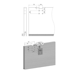 Mepa SGM 52 PK Sürgülü Kapak Gardırop Sistemi - 2