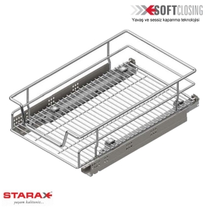 Starax 2331 35 cm Bağımsız Çift Açılım Tandem Raylı Çekmece - 1