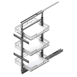 Starax 3 Ahşap Sepetli Teleskopik Kiler 850-1100 40 cm - 1